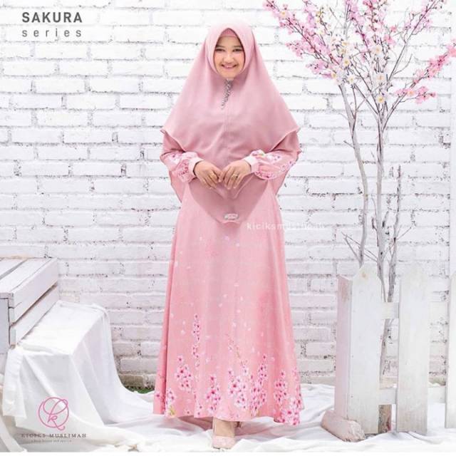 SAKURA DRESS KICIKS MUSLIMAH