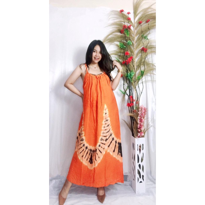 Daster Dress Lobek Panjang Bali-LB - GUNUNG ORANGE