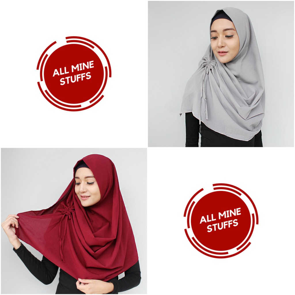 HIJAB INSTAN MODEL SERUT