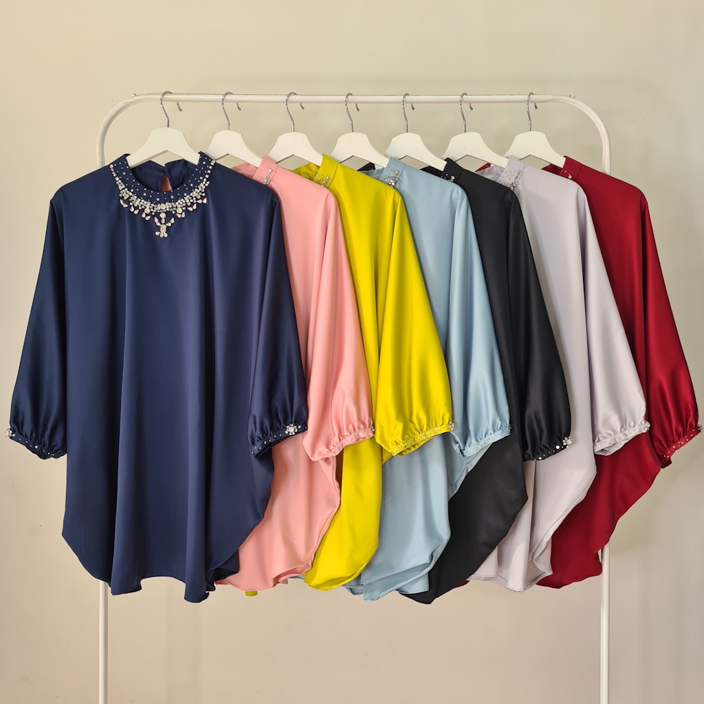 Blouse kaftan tunik kondangan mishka