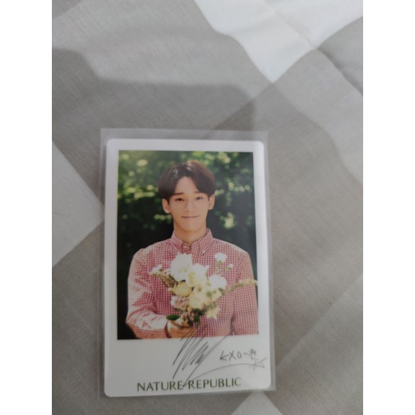 EXO Chen Jongdae Nature Republic natrep Photocard pc official
