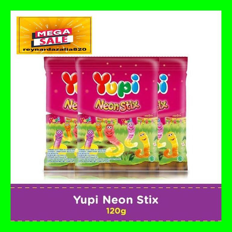 

Chrnar Yupi Neon Stix 120 Gr Chch50D