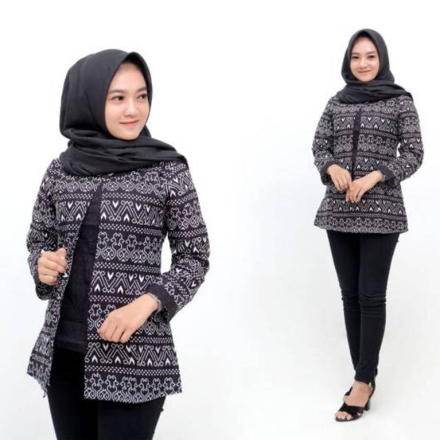 Atasan Batik Wanita Batik Kerja Batik kantor Semut