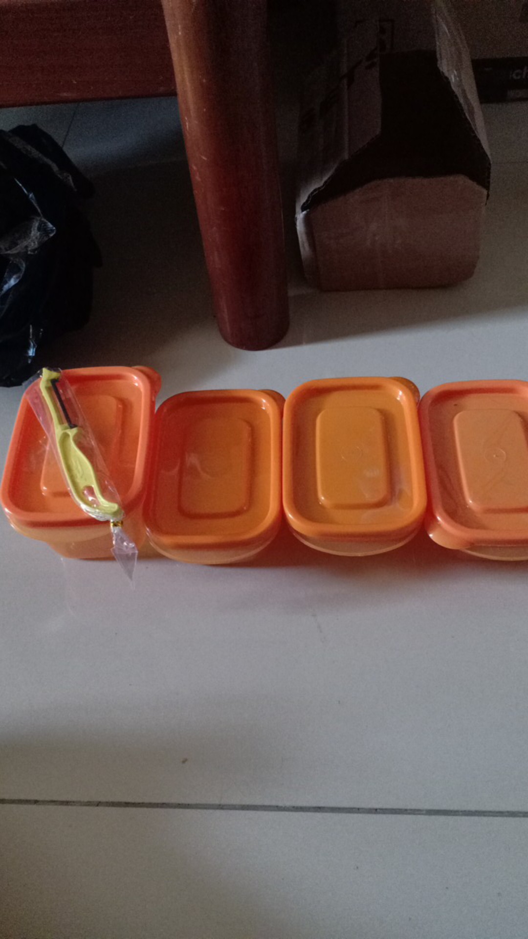 Murah! Toples Kulkas Wadah Bumbu Microwave Safe Bpa Free Satuan Ecer