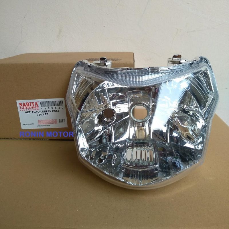 REFLEKTOR LAMPU KACA DEPAN YAMAHA VEGA ZR 2009 2011 NEW