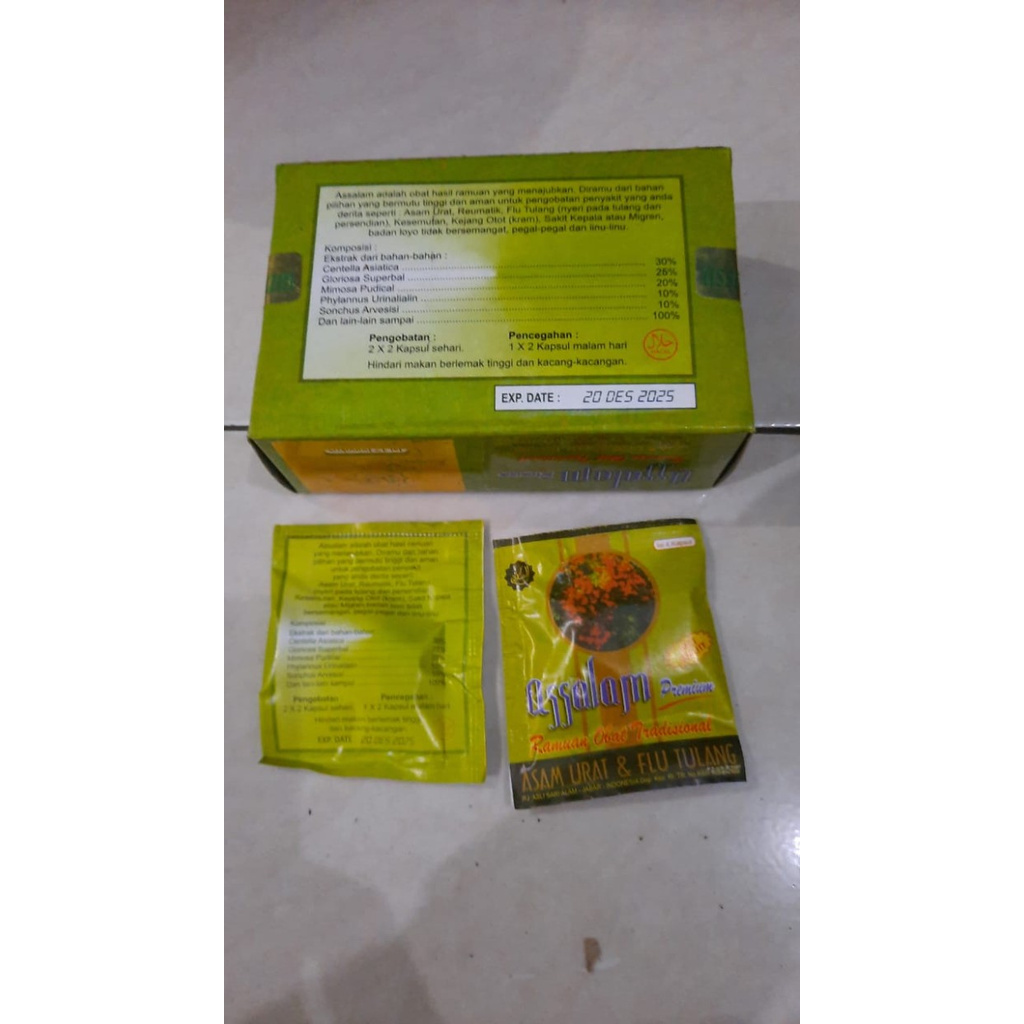 

assalam premium kapsul