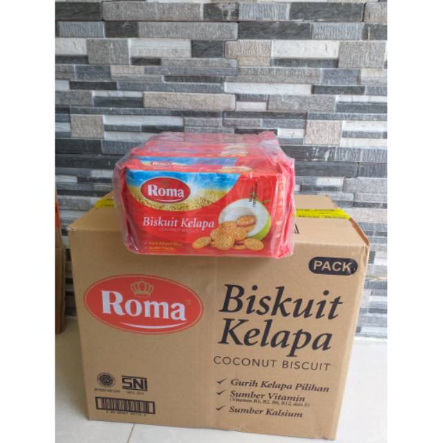 Biskuit Roma Kelapa 1 Dus