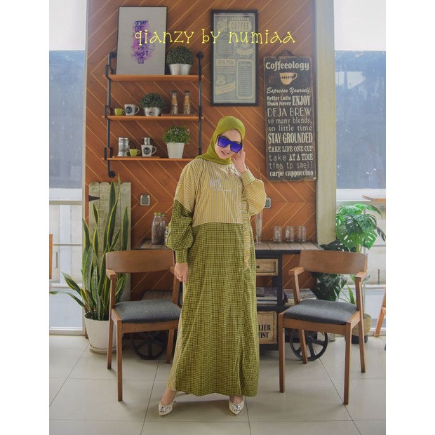 QIANZY DRESS BY NUMIA ORIGINAL TERBARU