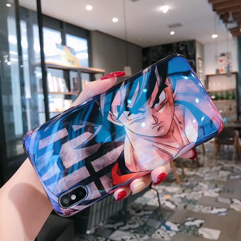 Casing Motif Dragon Bola Super Saiyan Untuk ( For iPhone 14/13/12/11 Pro Max XR XS MAX 7 8 PLUS X Ready  )