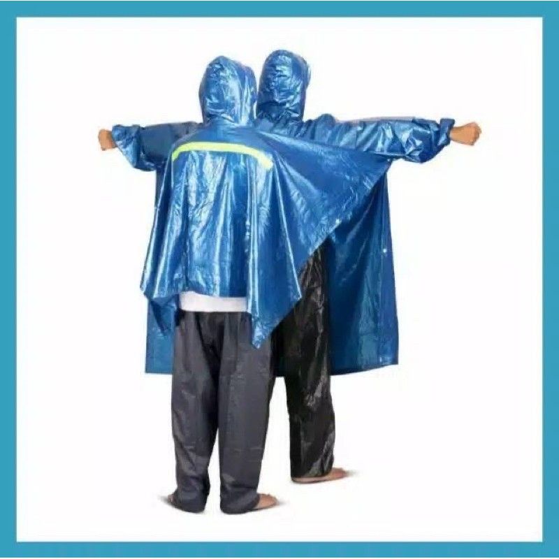 Jas Hujan Elmondo 2 in 1. dua kepala