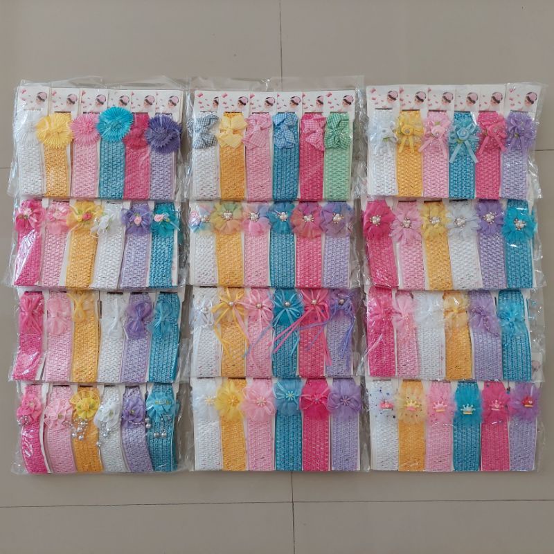 Bandana Jala Bayi KECIL 4cm Per Lusin Kvn Grosir