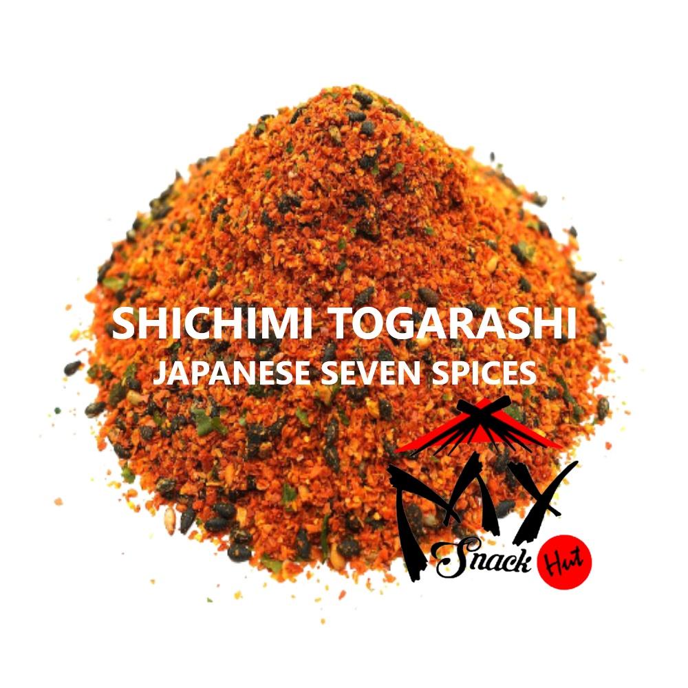 

SHICHIMI SPICES 50GR - JAPANESE SEVEN 7 MIXED SPICE CHILLI CHILI PEPPER SICHIMI NANAMI TOGARASHI - CABAI CABE REMPAH JEPANG Berkualitas