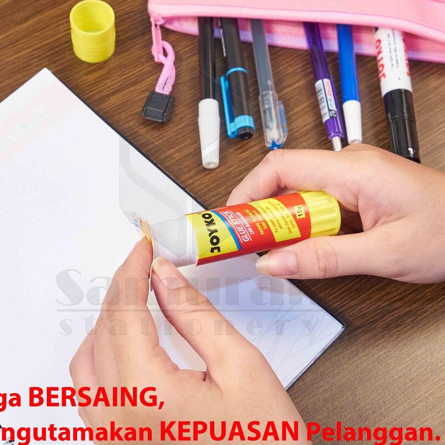 

Baru Glue Stick GS-15 Joyko Pendek 1 box isi 12 pcs / Lem Kertas Putar GS 15 Gram / Lem Stik Batang 15 Gr Kecil