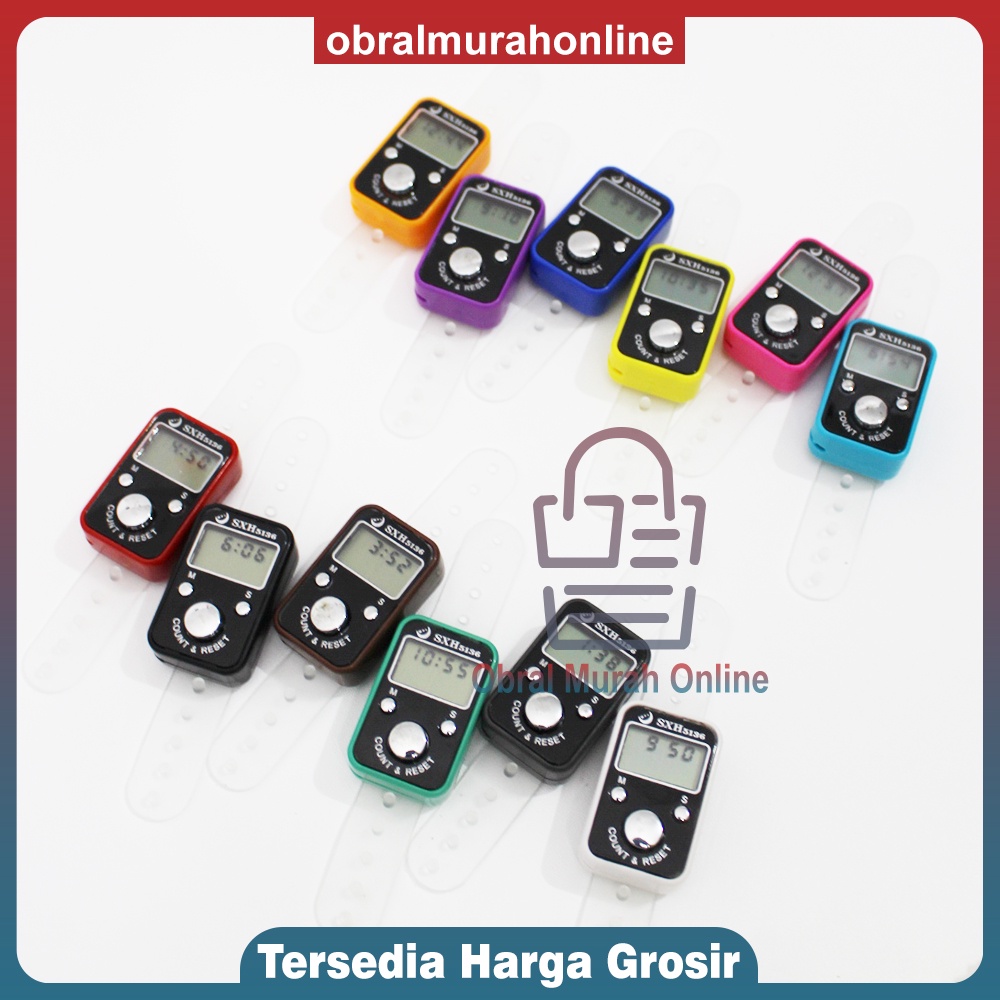 Tasbih Digital Kotak 3 in 1 (Stopwatch dan Jam Tanggal)