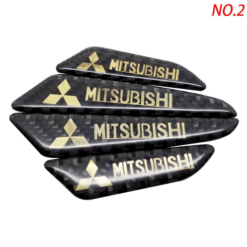 Night knight Stiker Kaca Depan Mobil Anti Gores Motif Carbon Fiber 3D untuk Mitsubishi asx Lancer Grandis delica