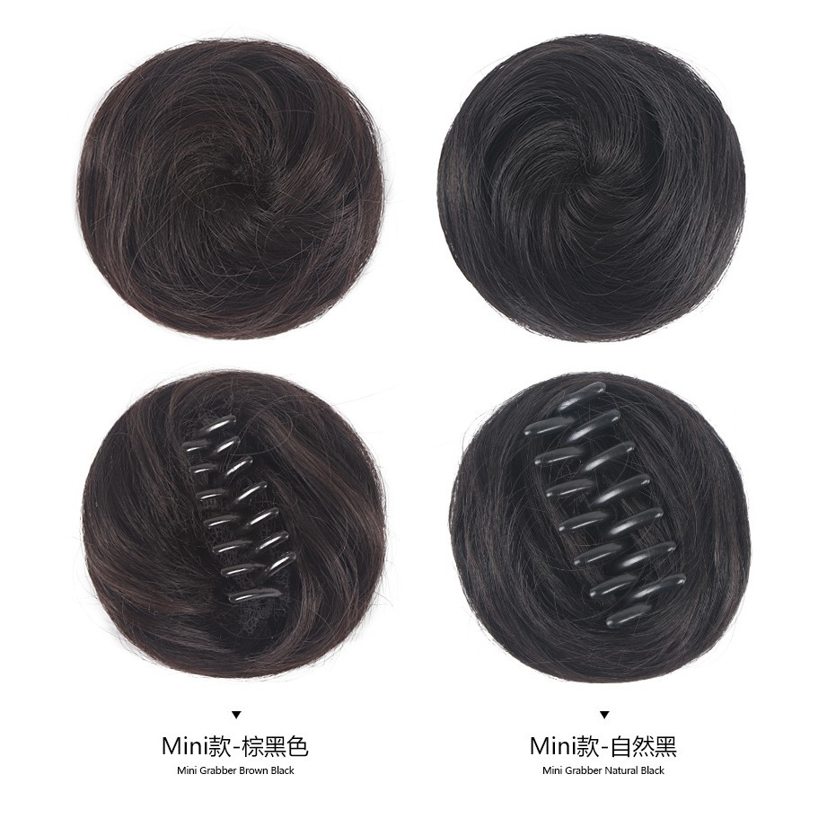 HRBC hair bun hair clip jepitan extension fun bun funbun cepol sanggul donut donat jepit rambut bula