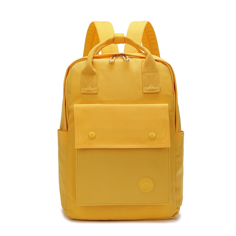HARUICA BAG 80111 - tas sekolah ransel - tas laptop - tas ransel - ransel - backpack - tas ransel wanita - tas sekolah ransel-Sunny Yellow