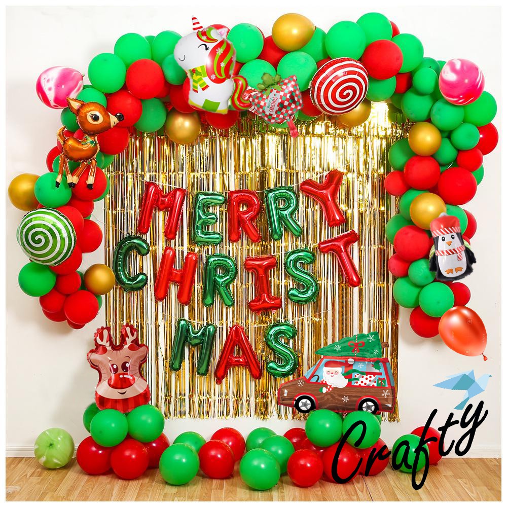 [PAKET] CHRISTMAS Set ULTIMATE CHRISTMAS Dekorasi Backdrop Natal