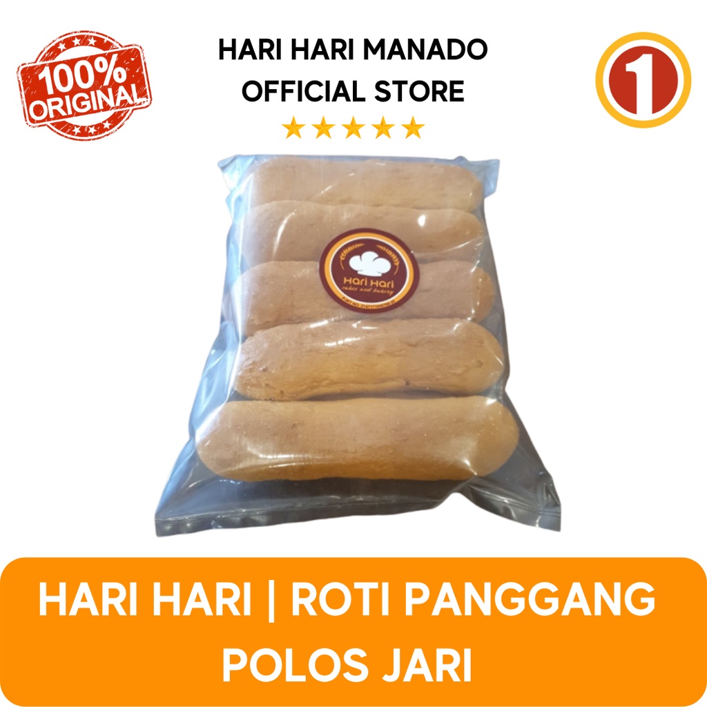 

HARI HARI | ROTI PANGGANG POLOS JARI