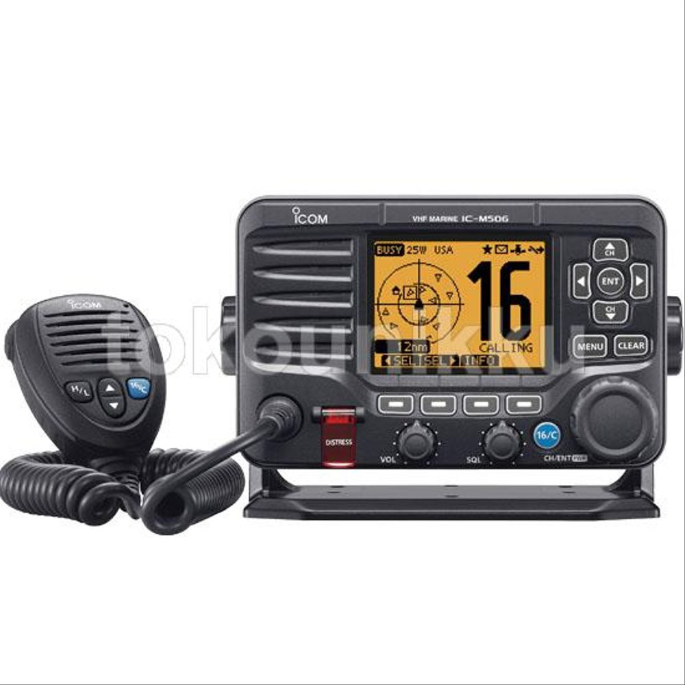 ICOM IC M506 (Marine) Mobile Rig (Garansi Resmi ICOM) Bagus