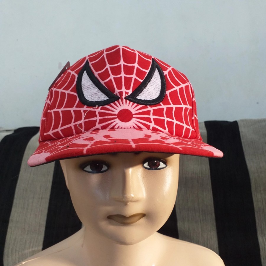 Topi Baseball Anak SPIDERMAN Super Hero Full Print OKEOKE***