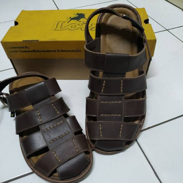 Sandal lois kulit asli prodak original
