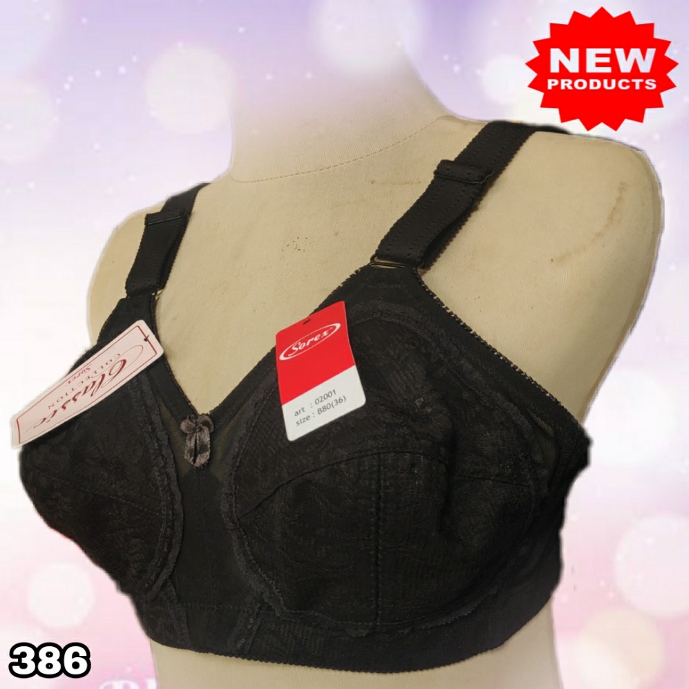 J386 - BRA  WANITA CLASSIC SOREX CUP C SIZE 36C - 46C