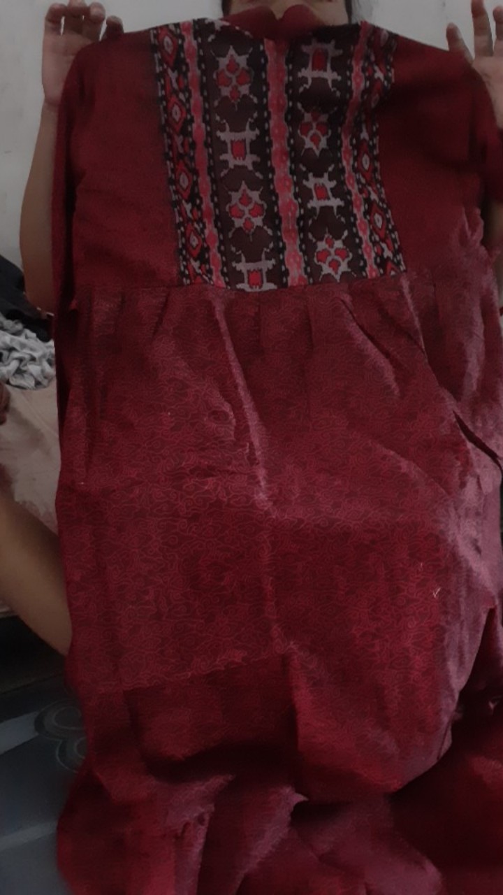 Maura Couple - Sania Ruffle Batik Couple Ori Ndoro Jowi Garansi Termurah Shopee - Batik Modern Solo