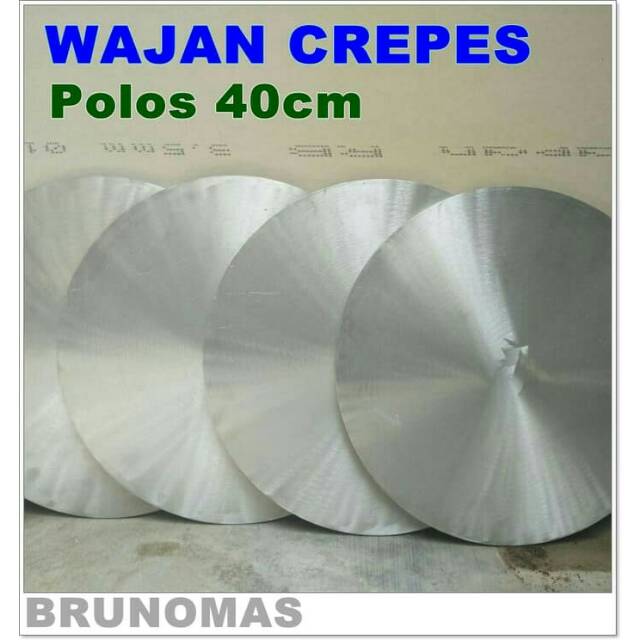 WAJAN LOYANG CREPES POLOS 40CM / LOYANG KREPES
