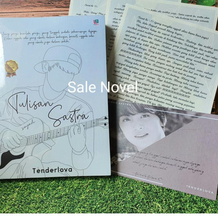 

READY Tulisan Sastra - Tenderlova 3 SURAT + POSTCARD ORI COVER BARU + BUBBLE WRAP ❅☠ Laris