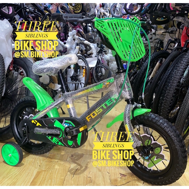 SEPEDA BMX ANAK FOSTER 12 INCH BAN HIDUP