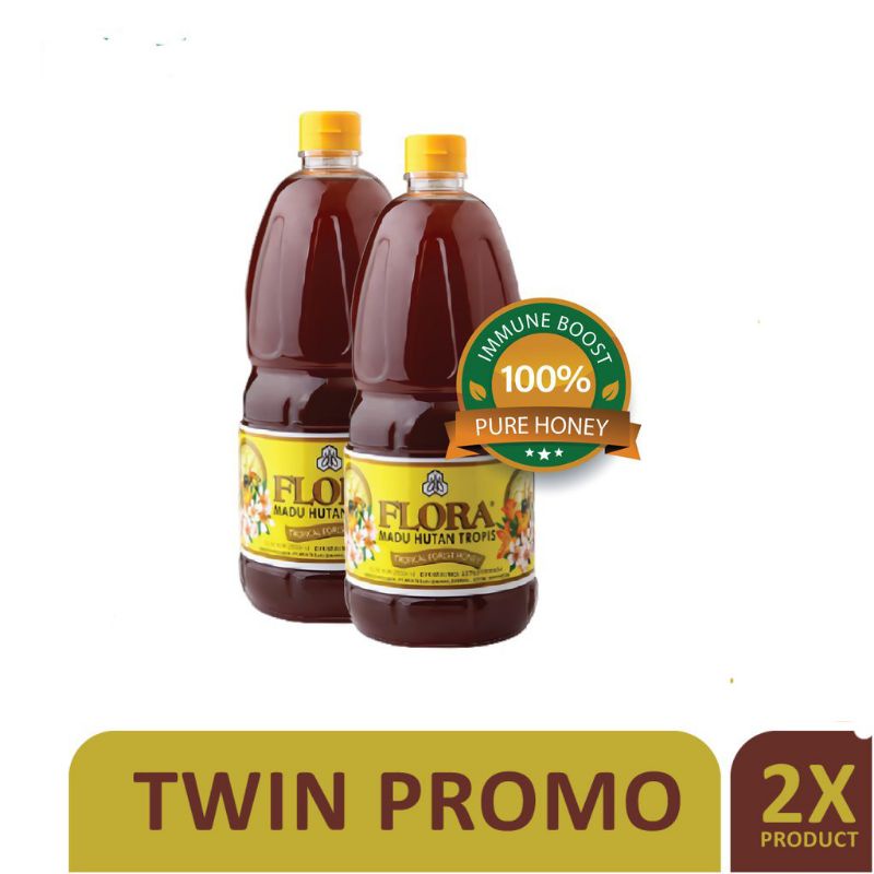 

Madu Multi sari Flora Tropis 2000ml (Twin Promo 2 madu 2000ml)