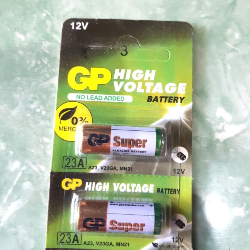 baterai battery batre 23A 12V alkaline GP HIGH VOLTAGE