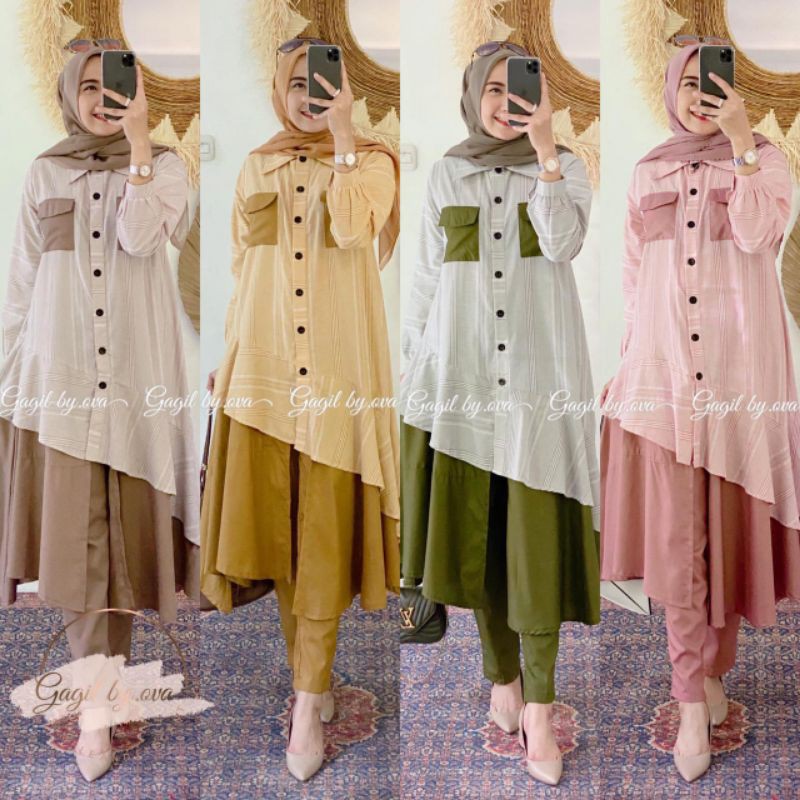 SET ONE SET HERICA SET GAGIL BY OVA ORIGINAL