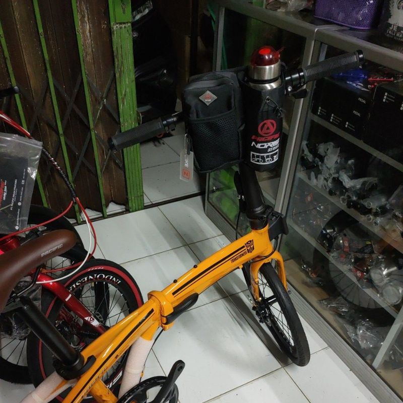 tas sepeda lipat tempat botol dan hp