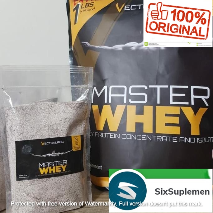 (Bonus Sample) VectorLabs Master Whey Protein Concentrate 1 lbs (450 Gram)