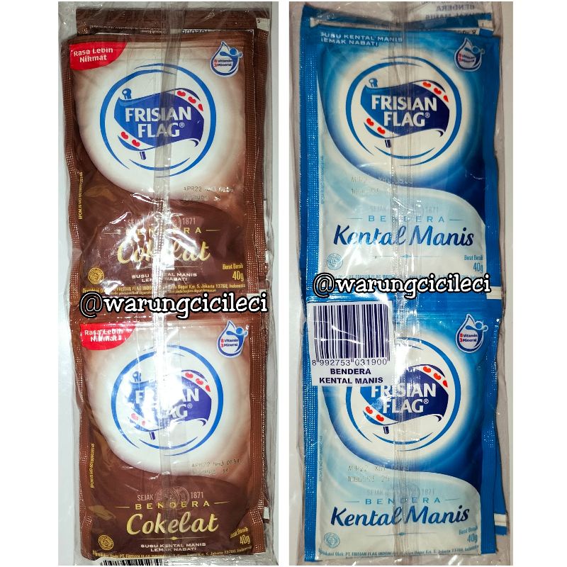 

FRISIAN FLAG - KENTAL MANIS 38g x 6 saset