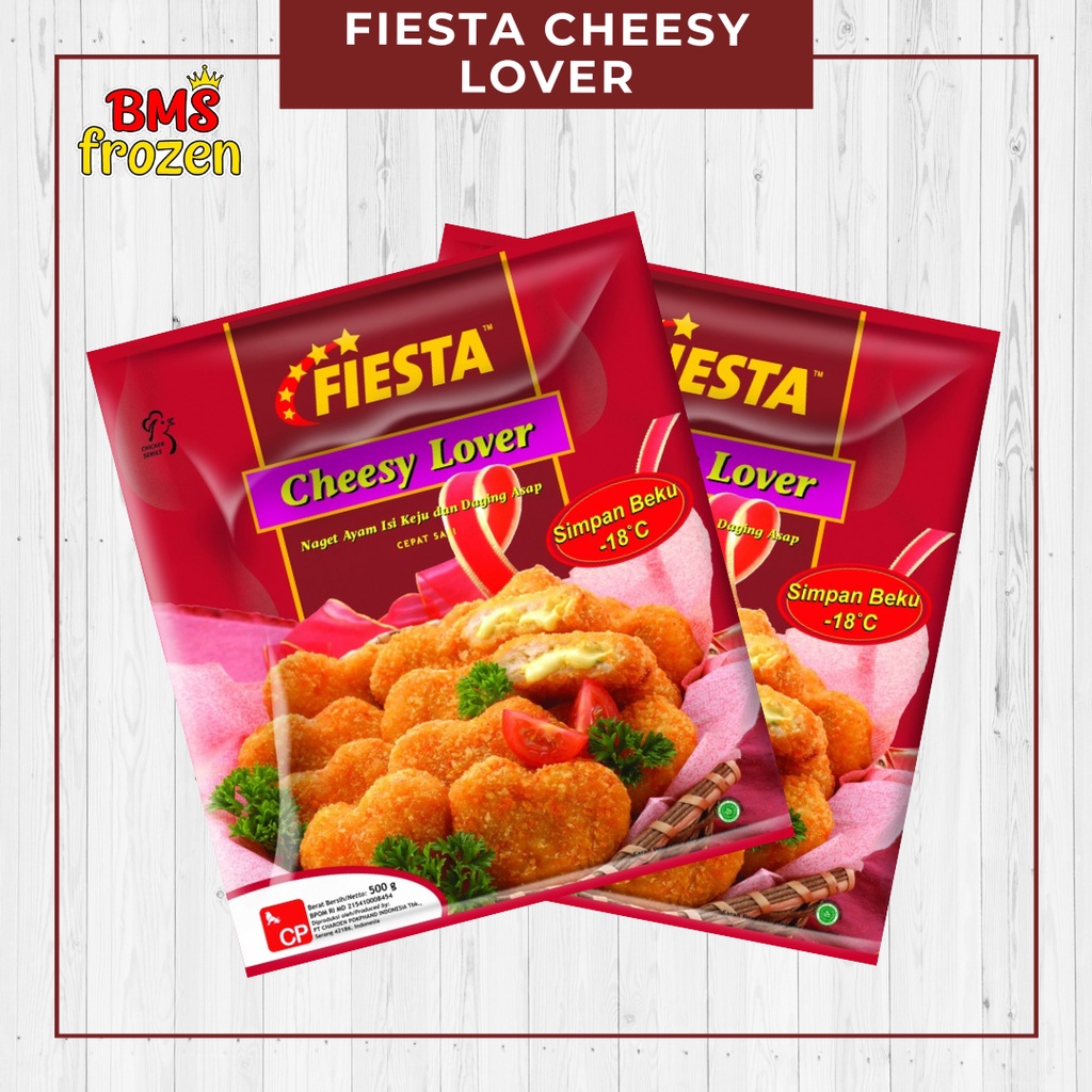 

BMS Frozen Mart | Fiesta Nugget Keju - Cheesy Lover - Honey Mustard - Cheese 123 - Brocoli Cheese - Pizza