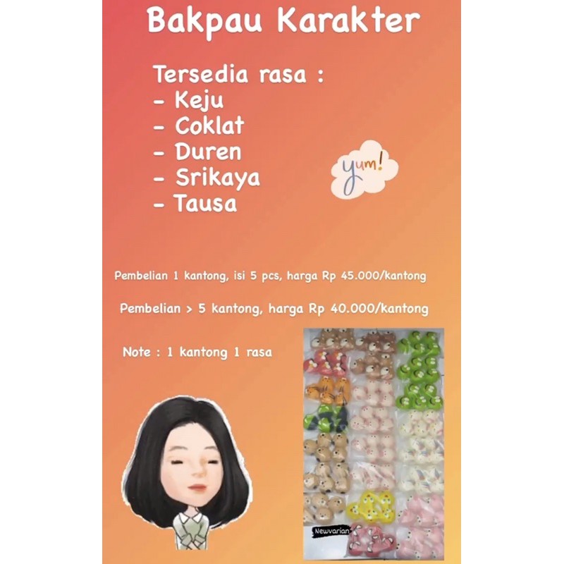 

Bakpau Karakter Lucu