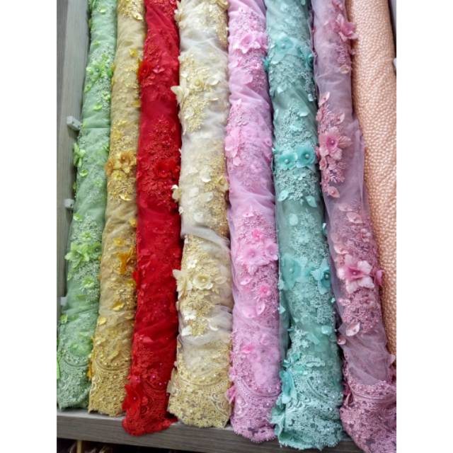 Kebaya tile bordier 3D