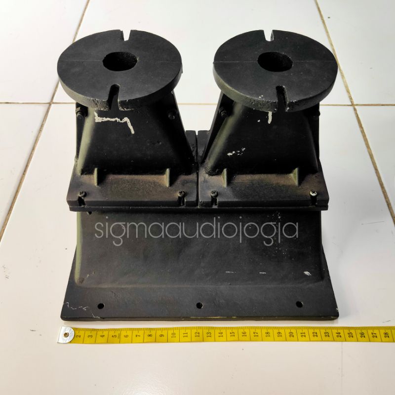 Horn Tweeter Double Nium Custom Harmonika Corong Twiter Dobel