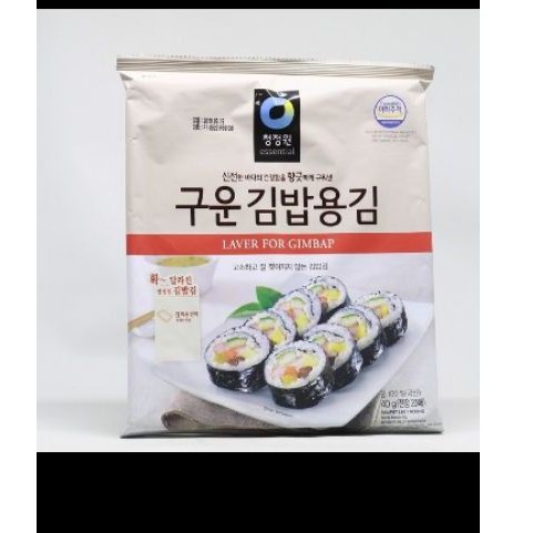 

Daesang laver kimbob 40gr isi 20 lembar