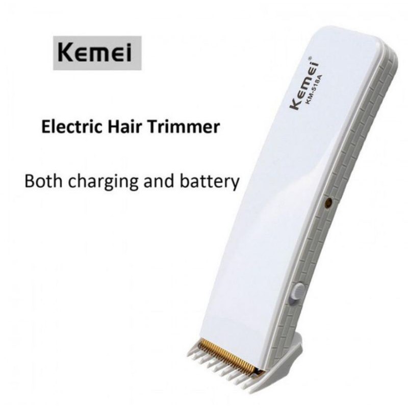 Alat Cukur Rambut Kemei KM-518A // PORTABLE Profesional Clipper // Rechargeable Hair Clipper