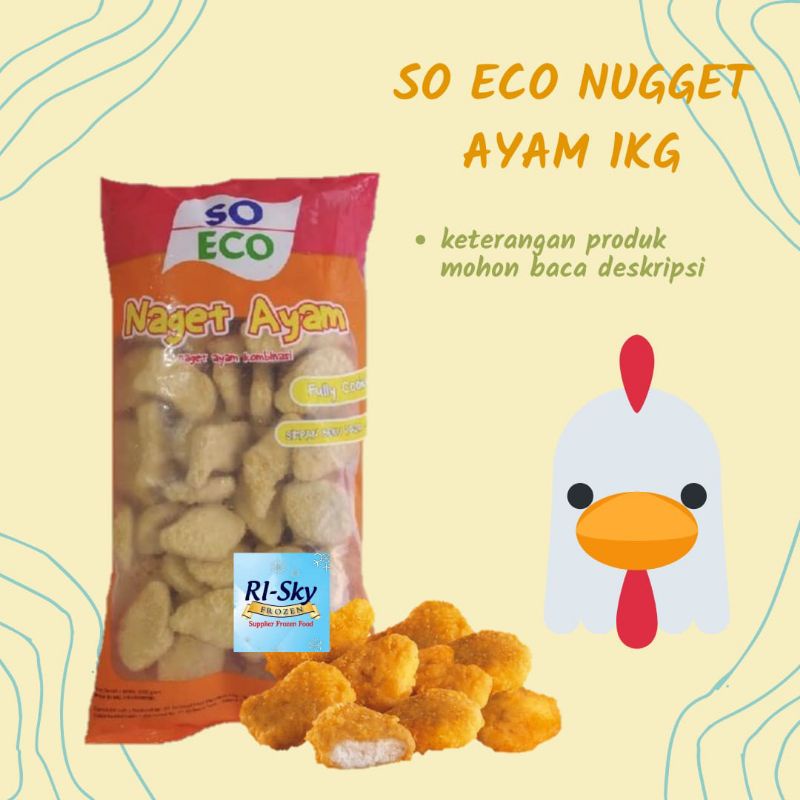 Jual So Eco Nugget Ayam Kg Shopee Indonesia