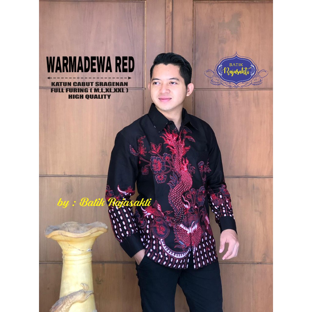 WARMADEWA RAJASAKTI KEMEJA BATIK SOLO PRIA LENGAN PANJANG PENDEK LAPIS FURING ATASAN PREMIUM MODERN KATUN HALUS ABISEKA ADHIMUKTI ADHIRAJASA ADI PRAMANA TWO ADINATA ADIYAMA TOLET AFZAM AKHILENDRA ALEHANDRO AQMAR ARIFANSYAH ARKANANTA ARYABIMA EXCLUSIVE ARY