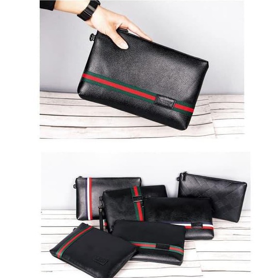 CLUTCH PRIA BUSINESS IMPORT CLUTCH LAKI LAKI  STYLE PARMA PURSE COWOK DOPET REMAJA KULIT RT106