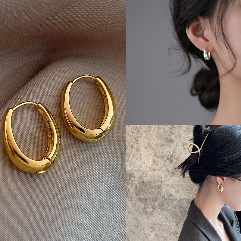 Vintange Dangle Hoop Korea Earrings Trendy Stud Earrings Earring Ear Jewelry Accessory