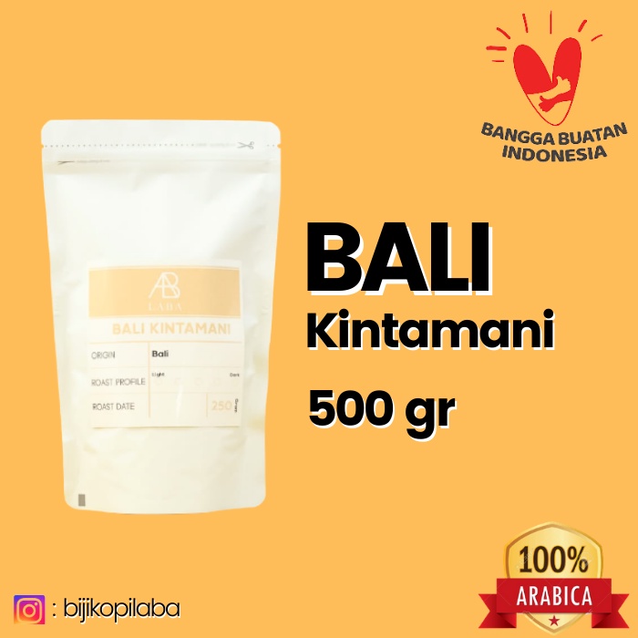 

Kopi Arabika BALI KINTAMANI (500 gr) Single Origin Coffee Arabica