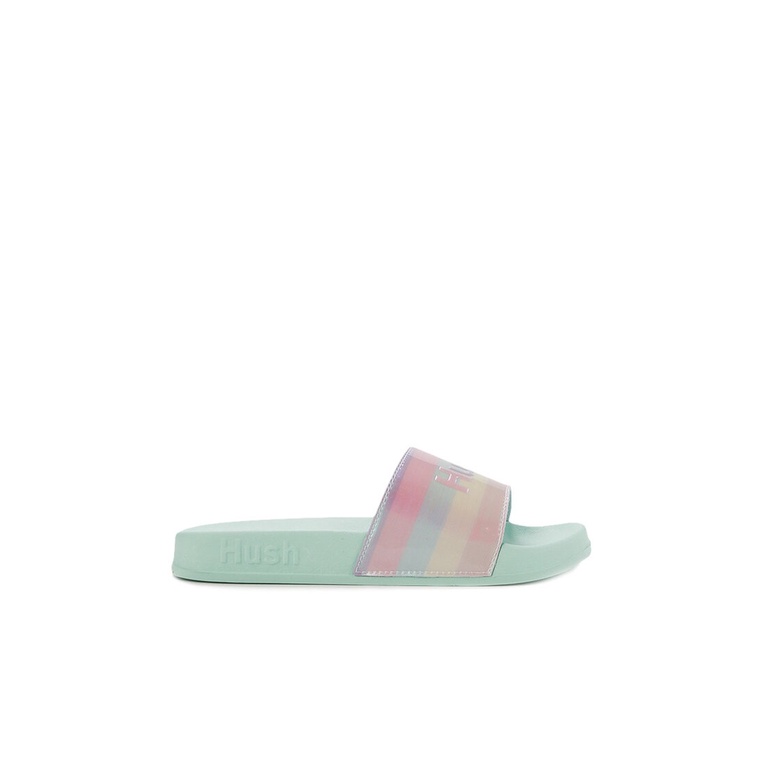 SANDAL SLIDE HUSH PUPPIES WANITA ORIGINAL CASUAL TERBARU HIJAU HW04