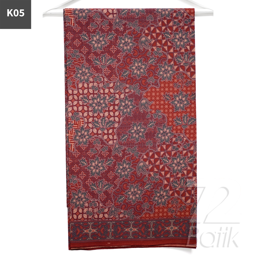 KAIN BATIK PREMIUM Bahan Katun Motif Sekar Jagad Warna Cream 721764 Cap 72 Jarik Jarit Samping Kebat Panjang Batik Katun Modern Premium Bahan Seragam Batik Pernikahan Kantor Keluarga Murah Kamen Jadi Batik Bali Lembaran